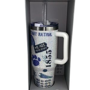 Bling Colossal Penn State Nittany Lions Stainless Steel Tumbler White 46 oz NEW